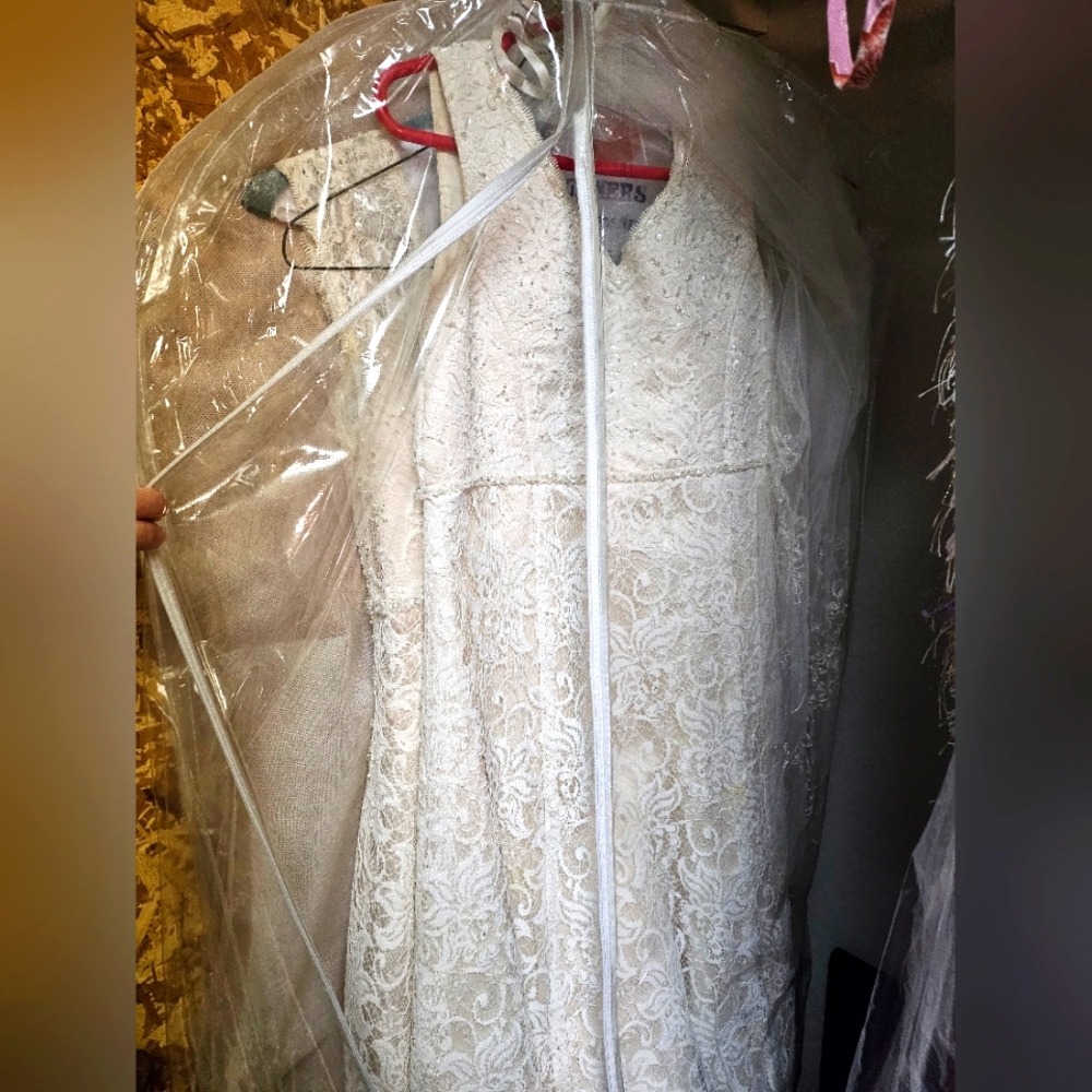 David's Bridal wedding dress